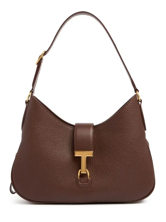 Tom Ford   Medium Monarch grain leather bag 