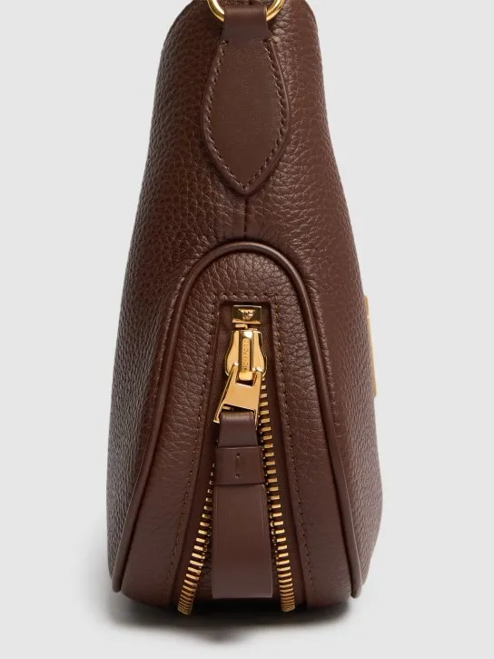 Tom Ford   Medium Monarch grain leather bag 