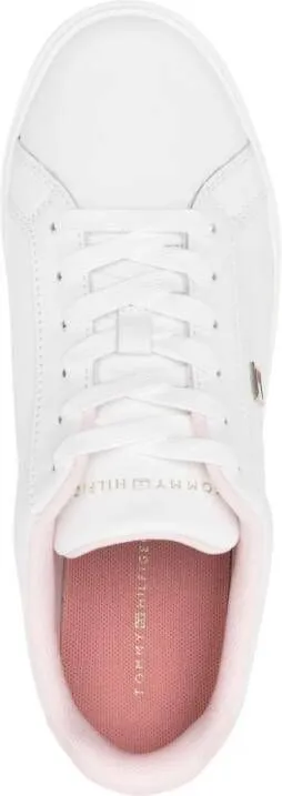 Tommy Hilfiger Flag Court leather sneakers White