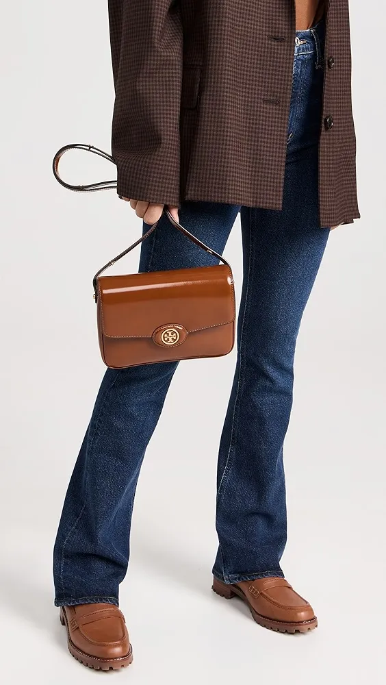 Tory Burch   Robinson Spazzolato Convertible Shoulder Bag 