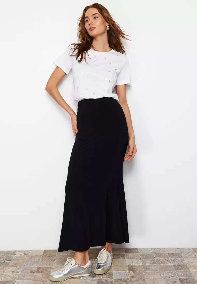 Trendyol Flexible Maxi Skirt