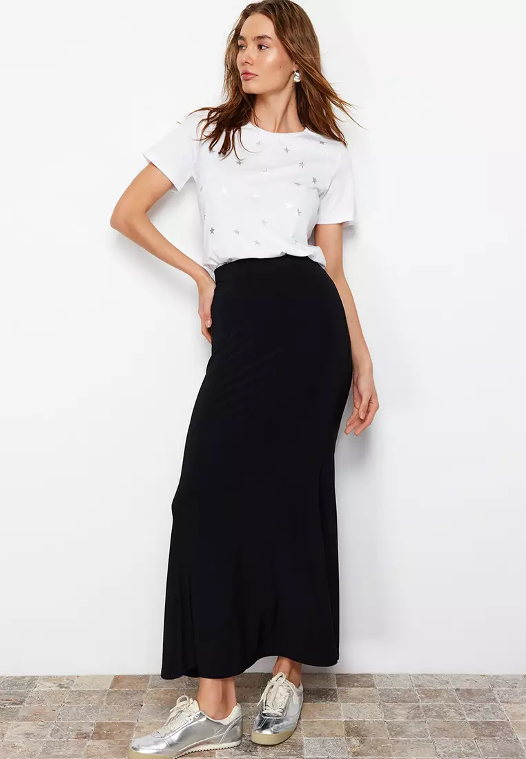 Trendyol Flexible Maxi Skirt