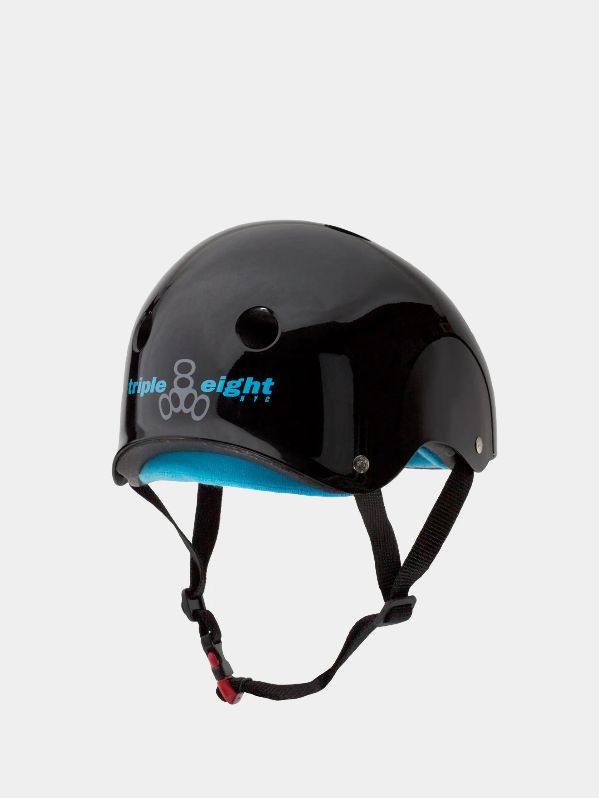 Triple Eight Helmet The Certified Sweatsaver Helmet (black glossy)