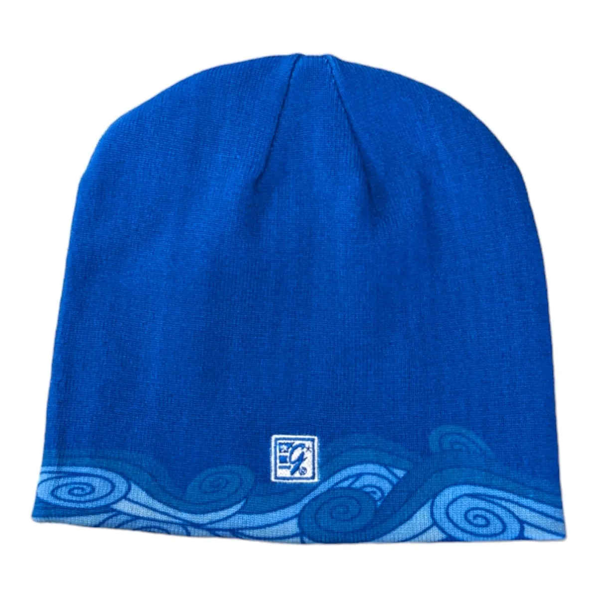 UCLA Script Beanie Blue