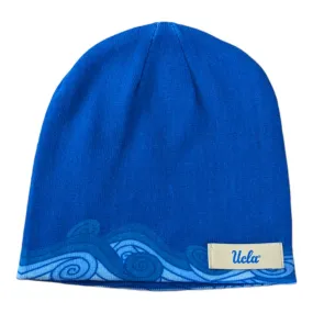 UCLA Script Beanie Blue