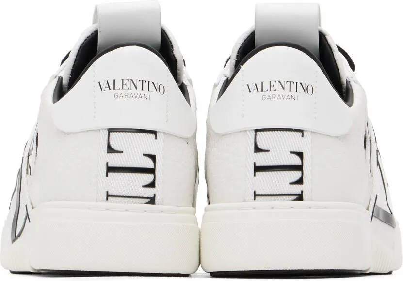 Valentino Garavani White & Black 'VL7N' Sneakers