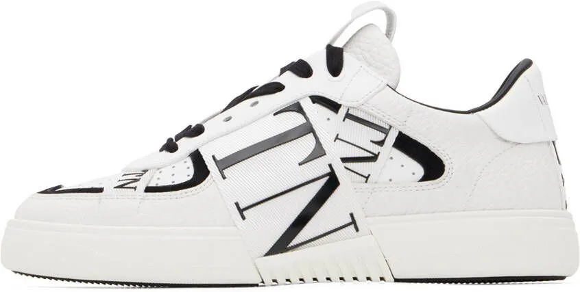 Valentino Garavani White & Black 'VL7N' Sneakers