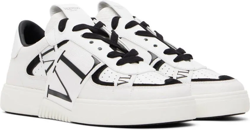 Valentino Garavani White & Black 'VL7N' Sneakers