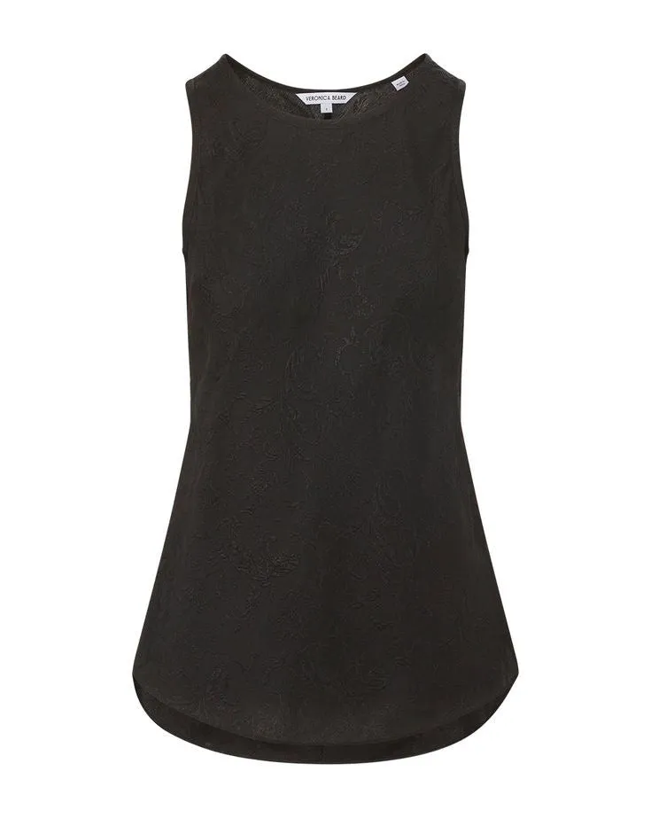 Veronica Beard Sabrina Crepe Tank