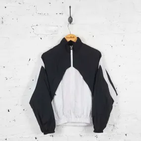 Vintage Nike Tracksuit Top - Black/White - S