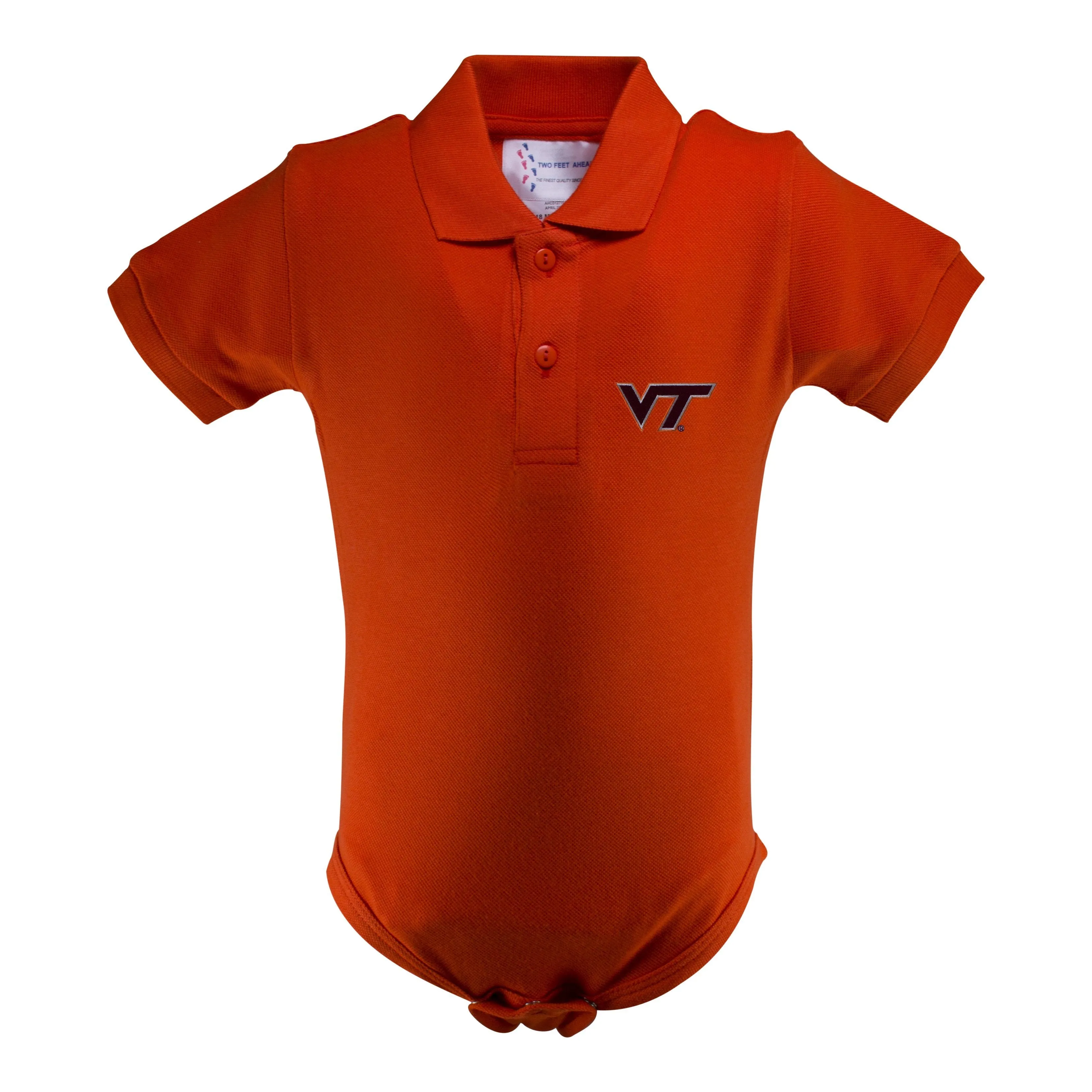 Virginia Tech Golf Shirt Romper