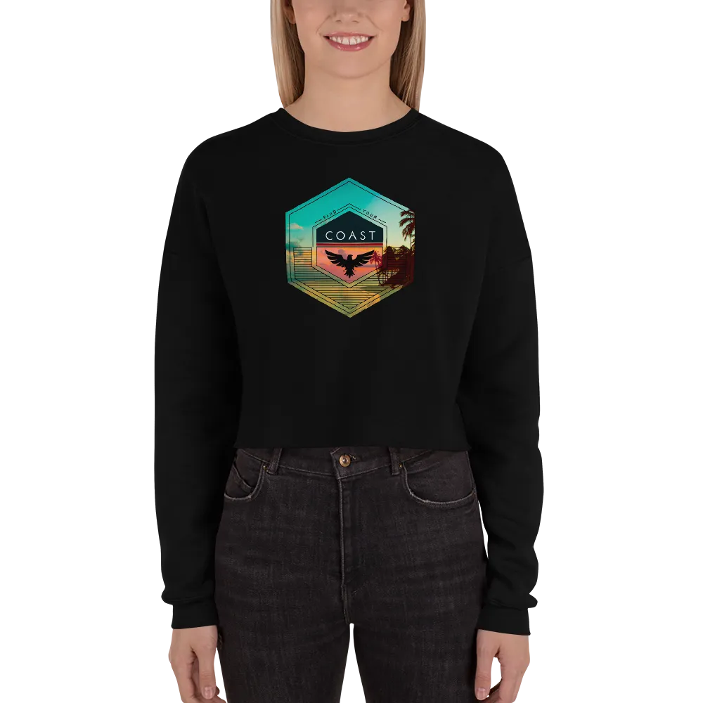 Women's Coast Grown Cropped Fleece Sweatshirt