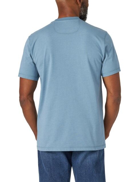 Wrangler Men's Riggs Workwear Pocket Performance T-Shirt in Blue Shadow