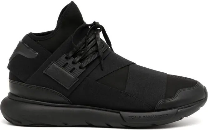 Y-3 Qasa High 'Triple Black' sneakers