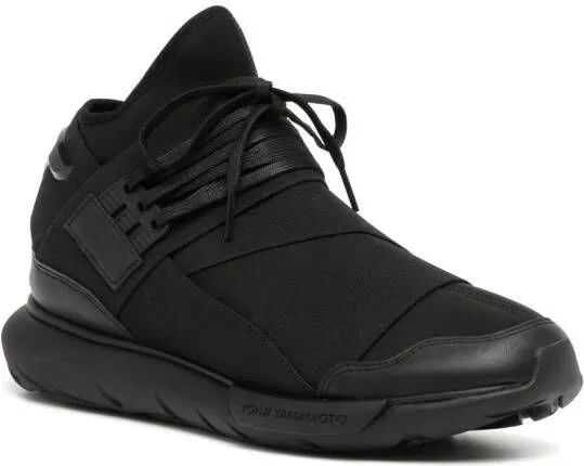 Y-3 Qasa High 'Triple Black' sneakers