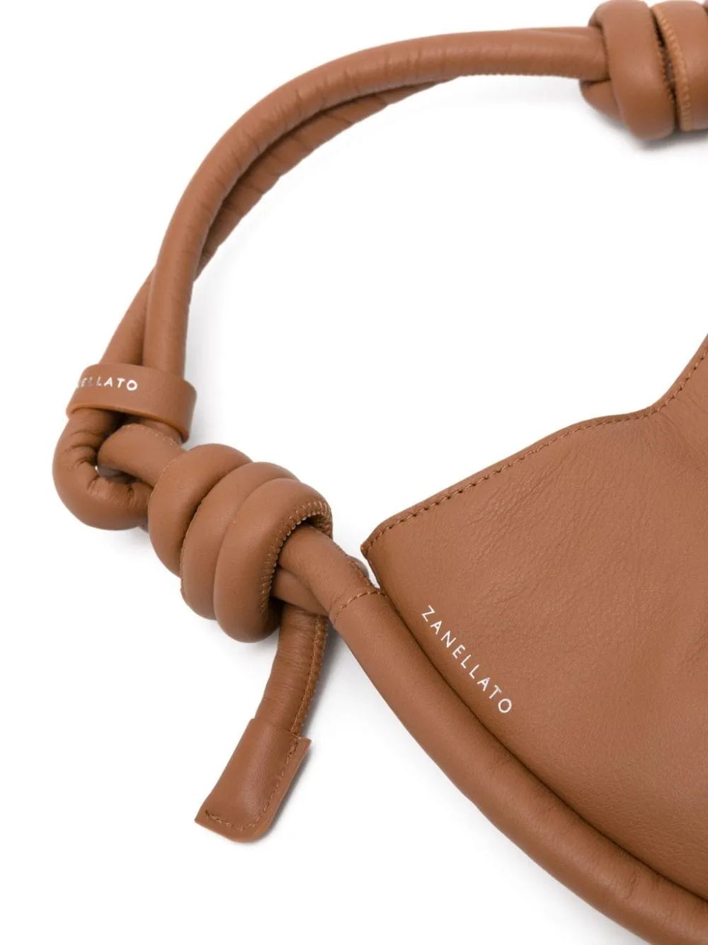 Zanellato    Zanellato Demi' Baby Leather Shoulder Bag